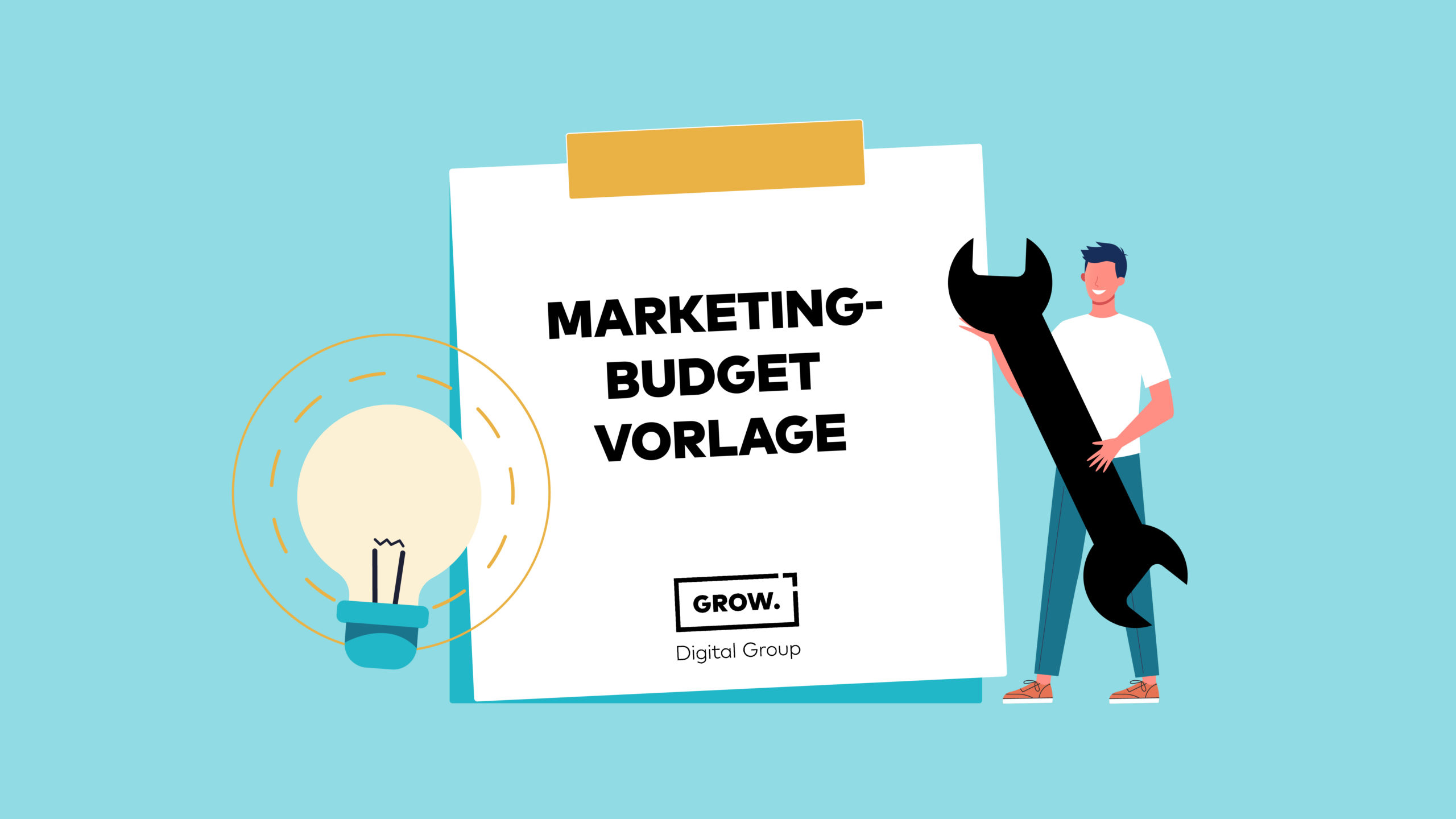 Budgetplan-Vorlage für das Marketing