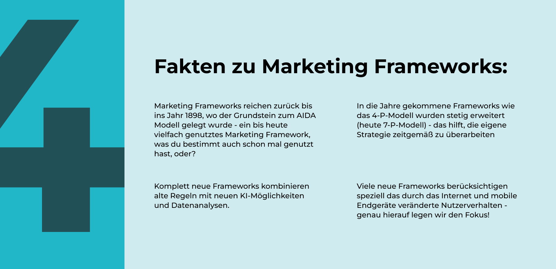 Weshalb Marketing-Frameworks Erfolge steigern