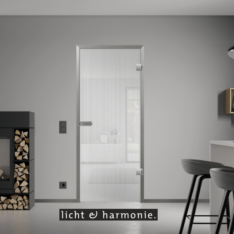 light & harmony glass doors